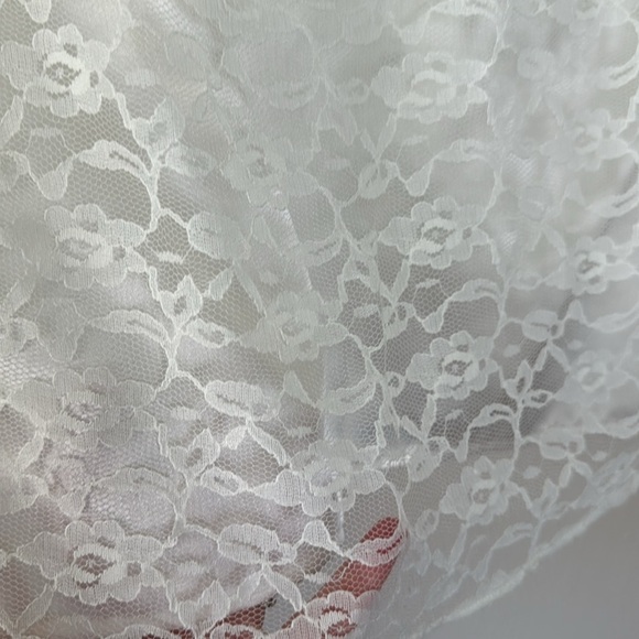 Studio I White Boxy Crop Tank Top 14 - Picture 3 of 4